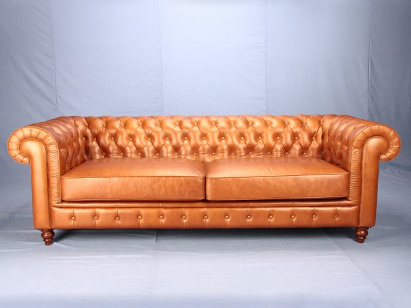 9119BS  Chesterfield three-seats sofa