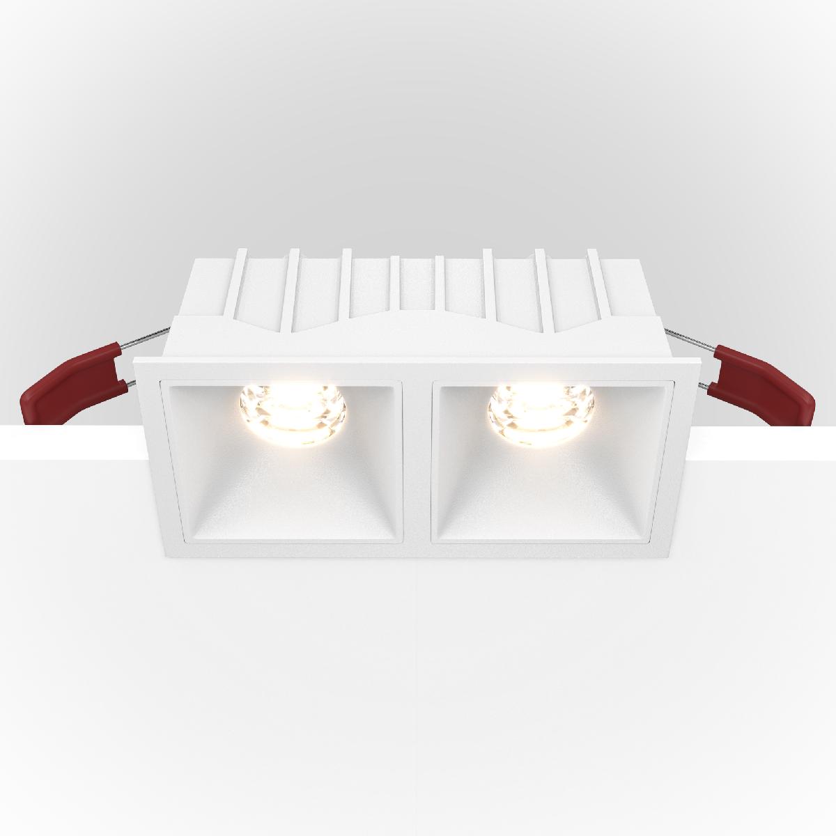 Встраиваемый светильник Technical DL043-02-10W4K-D-SQ-W