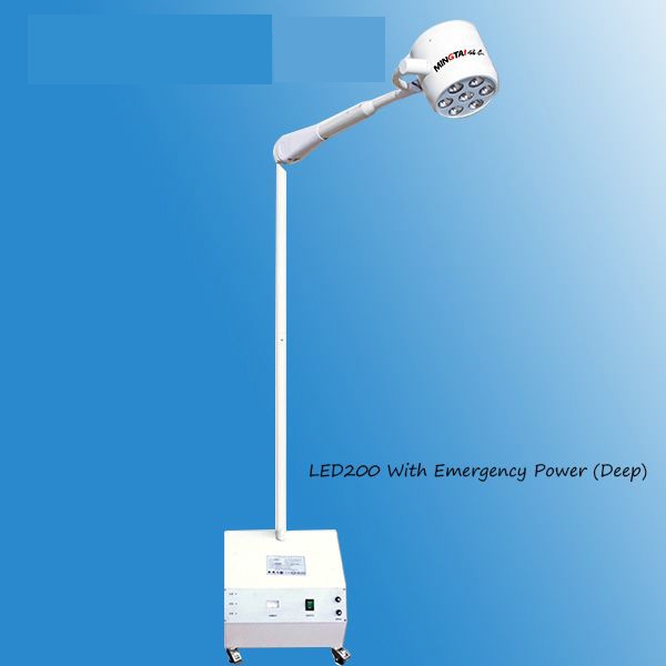 LED200 Deep Irradiation Mobile Operating Lamp (with Battery backup)