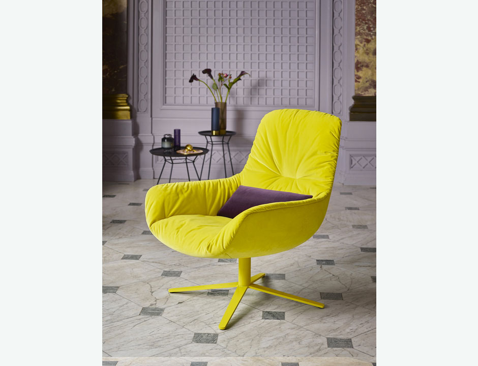Leya Lounge Chair yellow