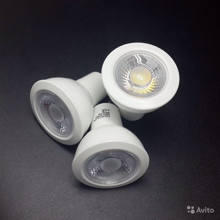 GU10 - 7W Лампа светодиодная  по цене 290 руб от 10 штук