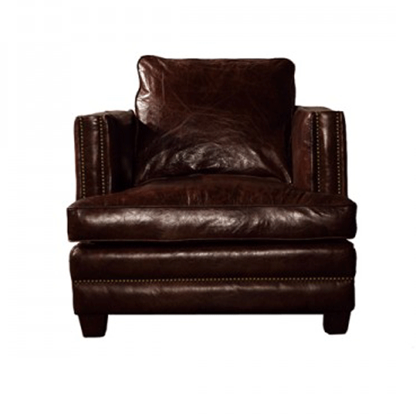 MVS019 Vintage Leather Sofa Chair-