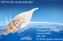 E14 Светодиодная свеча на ветру -  GX-05-5W ,  THANKS LIGHTING ,  С  ,  Ватт  : pile.ru