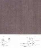 Brown Wooden Stoone 2 OS-15  1149x500x20 - ОТДЕЛОЧНЫЕ МАТЕРИАЛЫ - КАМЕННЫЕ ИЗДЕЛИЯ - Столешница мраморная - «Пайл» — твой интернет магазин
