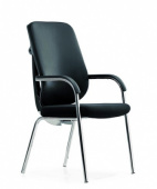 Кресло для переговоров - DU-002CT+P /  ITALY LEATHER , TANDEL ,  К  ,   стиль