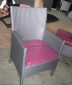 Кресло уличное - OS204187 , DEIHE FURNITURE ,  Ткань/дерево  ,   стиль