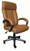 Кресло рабочее - 99309A , GYM ,  кожа /металл  ,   стиль