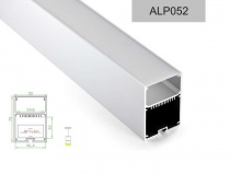 Профиль для светодиодной ленты -  ALP052  SDM ,  Алюминий   , IP  20   : Pile.ru  ,   Пайл - твой интернет магазин