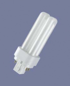 G24 Компактная люминесцентная лампа -  02024 ,  DURALAMP ,  Стекло  , 18 Ватт  : Pile.ru