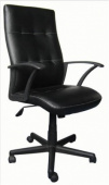 Кресло рабочее - 99306A , GYM ,  кожа /металл  ,   стиль