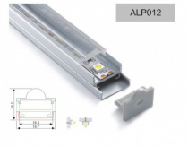 Профиль для светодиодной ленты -  LL-ALP012  LEDLUZ ,  АЛЮМИНИЙ + ТЕРМОПЛАСТИК   , IP     : Pile.ru  ,   Пайл - твой интернет магазин