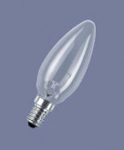 E 27 Лампа накаливания -  CLAS B FR 25W E27 ,  OSRAM ,  СТЕКЛО  ,  Ватт  : pile.ru