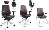 Кресло для переговоров - C336-1 , Steel Furniture ,  КОЖЗАМ  ,   стиль