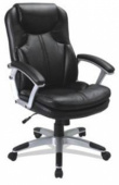 Кресло рабочее - 99202A , GYM ,  кожа /металл  ,   стиль