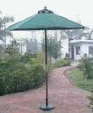 Зонт напольный - HY-102W , Haoyuan ,  Влагостойкая ткань дерево  ,   стиль