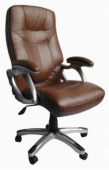 Кресло рабочее - 99307A , GYM ,  кожа /металл  ,   стиль