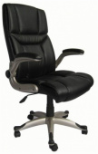 Кресло рабочее - 99315 , GYM ,  кожа /металл  ,   стиль