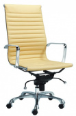 Кресло для руководителя - DU-345H , TANDEL ,  ТКАНЬ/МЕТАЛЛ  ,   стиль