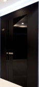 External Wall Edge boiserie glossy black with screen printing - «Пайл» — твой интернет-магазин