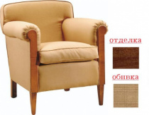 Кресло - 3853 F100 A113024S , MORELATO ,  ДЕРЕВО+МЕТАЛЛ+ТКАНЬ  , Классический  стиль