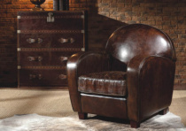 Кресло - 7036 , Jinshengyuan Furniture ,  Кожа  ,   стиль