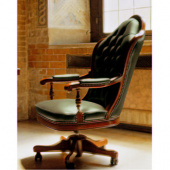 Кресло для руководителя - 08-03 , Raffaello ,  Кожа  ,   стиль