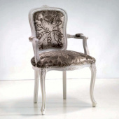 Кресло - 19905 , SPINI ,  Ткань/дерево  , Ардеко  стиль