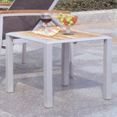 Столик кофейный уличный - HY-6024 side table , Haoyuan ,  ДЕРЕВО/ПЛАСТИК/МЕТАЛЛ  ,   стиль
