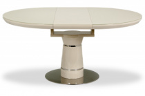 Стол обеденный - AR- SOLOMON 120 CAP GLASS , DESIZING ,  МДФ  , Современный  стиль