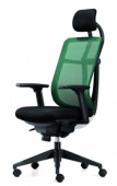 Кресло для руководителя - DU-003HD , TANDEL ,  ТКАНЬ/МЕТАЛЛ  ,   стиль