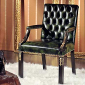 Кресло для переговоров - Articolo-1207 , STILOFFICE ,  Дерево/кожа  ,   стиль