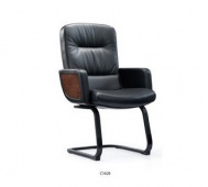 Кресло для переговоров - C1629 , TANDEL ,  кожа /металл  ,   стиль
