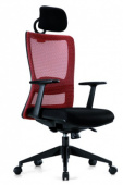 Кресло для руководителя - DU-004HP , TANDEL ,  ТКАНЬ/МЕТАЛЛ  ,   стиль